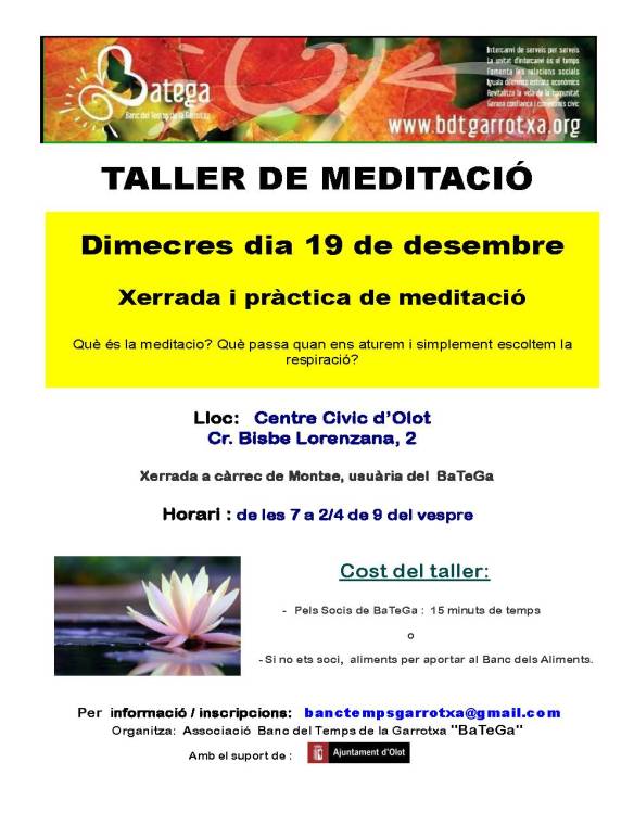 TALLER meditacio 19.12.19